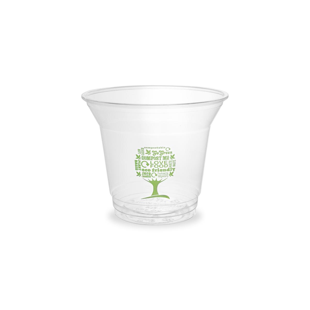 Vegware PLA kertakäyttömuki 256ml